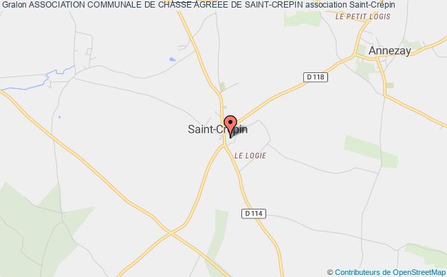 plan association Association Communale De Chasse Agreee De Saint-crepin Saint-Crépin