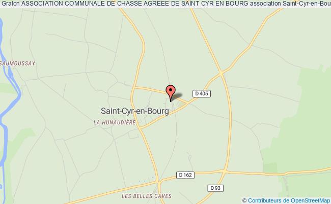 plan association Association Communale De Chasse Agreee De Saint Cyr En Bourg Saint-Cyr-en-Bourg