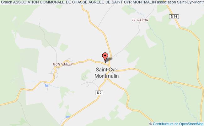ASSOCIATION COMMUNALE DE CHASSE AGREEE DE SAINT CYR MONTMALIN