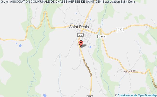 ASSOCIATION COMMUNALE DE CHASSE AGREEE DE SAINT-DENIS