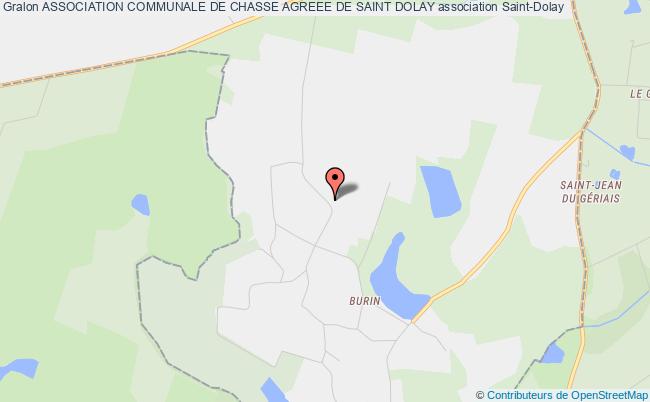 plan association Association Communale De Chasse Agreee De Saint Dolay Saint-Dolay