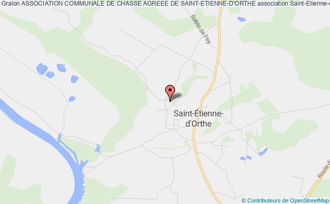 plan association Association Communale De Chasse Agreee De Saint-etienne-d'orthe Saint-Étienne-d'Orthe