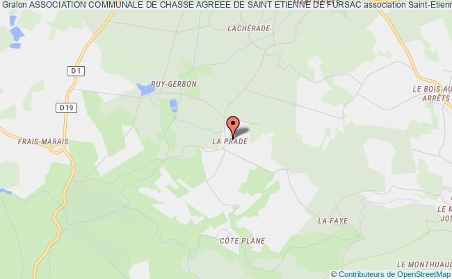 ASSOCIATION COMMUNALE DE CHASSE AGREEE DE SAINT ETIENNE DE FURSAC