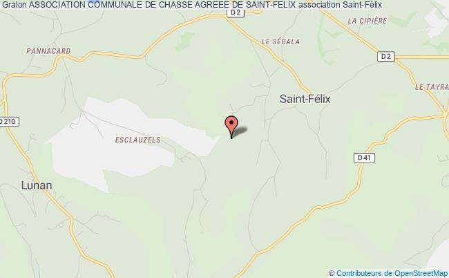 ASSOCIATION COMMUNALE DE CHASSE AGREEE DE SAINT-FELIX