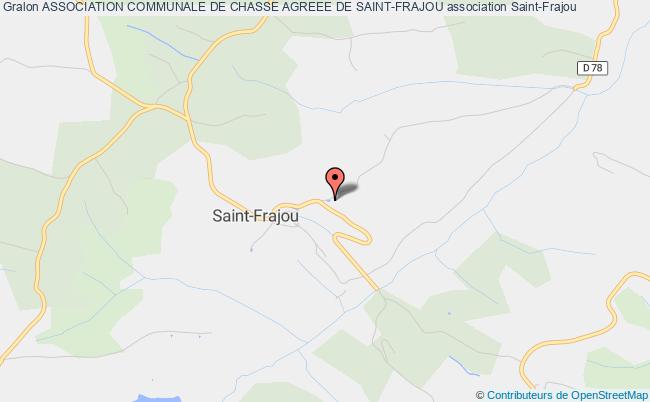 plan association Association Communale De Chasse Agreee De Saint-frajou Saint-Frajou