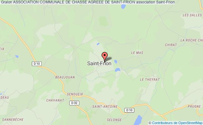 ASSOCIATION COMMUNALE DE CHASSE AGREEE DE SAINT-FRION