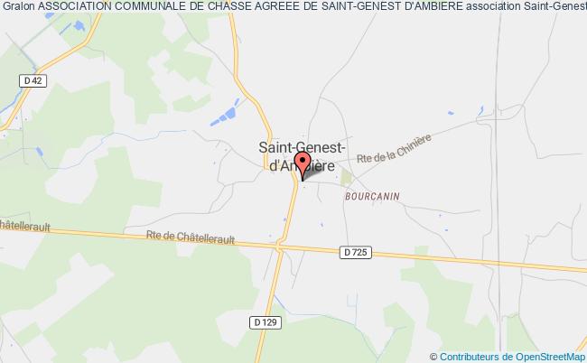 ASSOCIATION COMMUNALE DE CHASSE AGREEE DE SAINT-GENEST D'AMBIERE