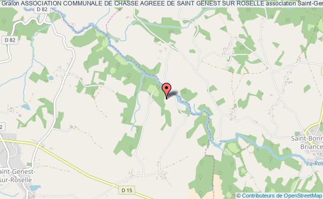 plan association Association Communale De Chasse Agreee De Saint Genest Sur Roselle Saint-Genest-sur-Roselle
