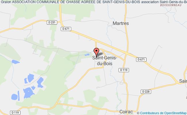 ASSOCIATION COMMUNALE DE CHASSE AGREEE DE SAINT-GENIS-DU-BOIS