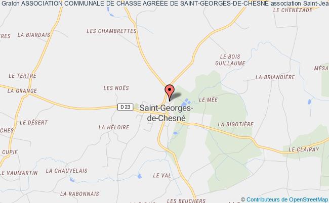ASSOCIATION COMMUNALE DE CHASSE AGRÉÉE DE SAINT-GEORGES-DE-CHESNÉ