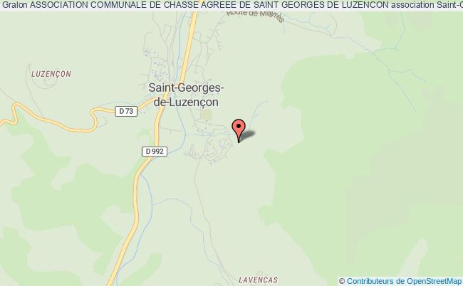 ASSOCIATION COMMUNALE DE CHASSE AGREEE DE SAINT GEORGES DE LUZENCON