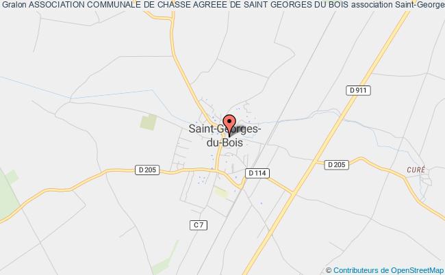 ASSOCIATION COMMUNALE DE CHASSE AGREEE DE SAINT GEORGES DU BOIS