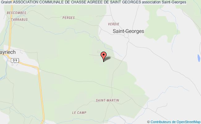 plan association Association Communale De Chasse Agreee De Saint Georges Saint-Georges