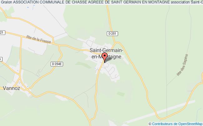 ASSOCIATION COMMUNALE DE CHASSE AGREEE DE SAINT GERMAIN EN MONTAGNE
