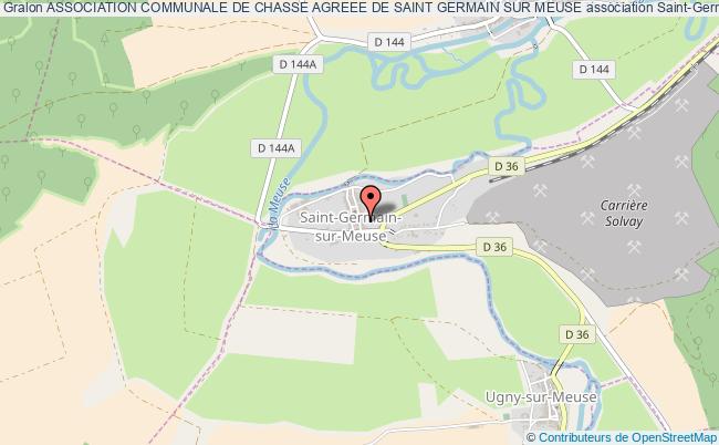 plan association Association Communale De Chasse Agreee De Saint Germain Sur Meuse Saint-Germain-sur-Meuse