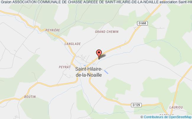ASSOCIATION COMMUNALE DE CHASSE AGREEE DE SAINT-HILAIRE-DE-LA-NOAILLE