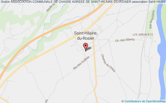 ASSOCIATION COMMUNALE DE CHASSE AGREEE DE SAINT-HILAIRE-DU-ROSIER