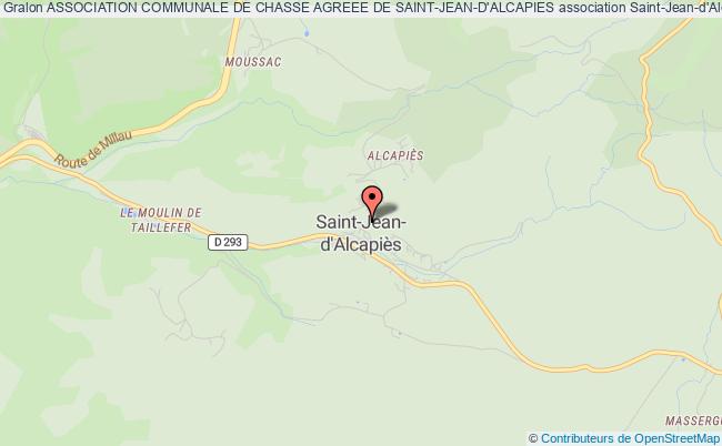 ASSOCIATION COMMUNALE DE CHASSE AGREEE DE SAINT-JEAN-D'ALCAPIES