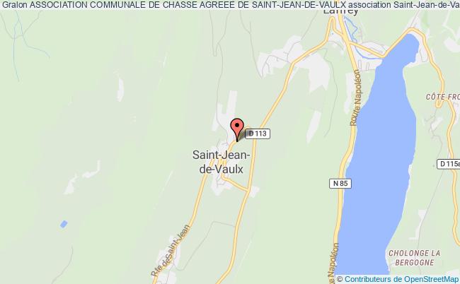 ASSOCIATION COMMUNALE DE CHASSE AGREEE DE SAINT-JEAN-DE-VAULX