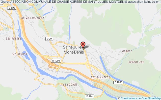 ASSOCIATION COMMUNALE DE CHASSE AGREEE DE SAINT-JULIEN-MONTDENIS