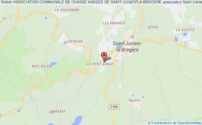 plan association Association Communale De Chasse Agreee De Saint-junien-la-bregere Saint-Junien-la-Bregère