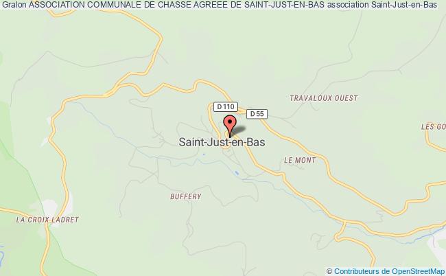 ASSOCIATION COMMUNALE DE CHASSE AGREEE DE SAINT-JUST-EN-BAS