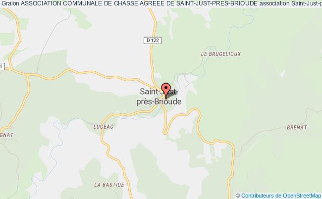 ASSOCIATION COMMUNALE DE CHASSE AGREEE DE SAINT-JUST-PRES-BRIOUDE