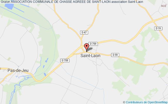 plan association Association Communale De Chasse Agreee De Saint-laon Saint-Laon