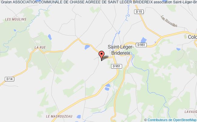 plan association Association Communale De Chasse Agreee De Saint Leger Bridereix Saint-Léger-Bridereix