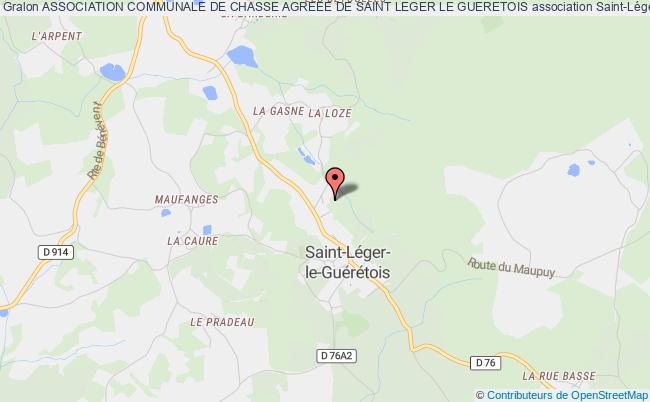 plan association Association Communale De Chasse Agreee De Saint Leger Le Gueretois Saint-Léger-le-Guérétois