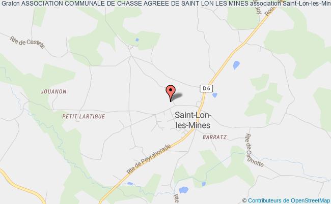 plan association Association Communale De Chasse Agreee De Saint Lon Les Mines Saint-Lon-les-Mines
