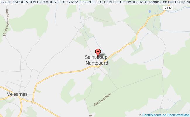 plan association Association Communale De Chasse AgrÉÉe De Saint-loup-nantouard Saint-Loup-Nantouard