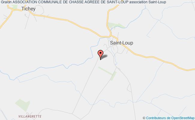 plan association Association Communale De Chasse Agreee De Saint-loup Saint-Loup