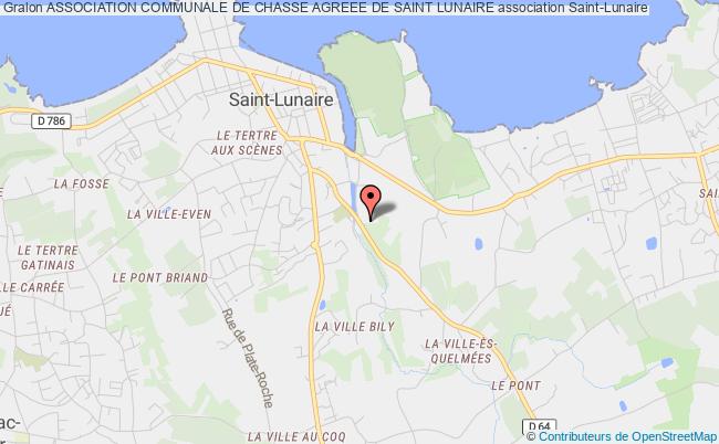 plan association Association Communale De Chasse Agreee De Saint Lunaire Saint-Lunaire