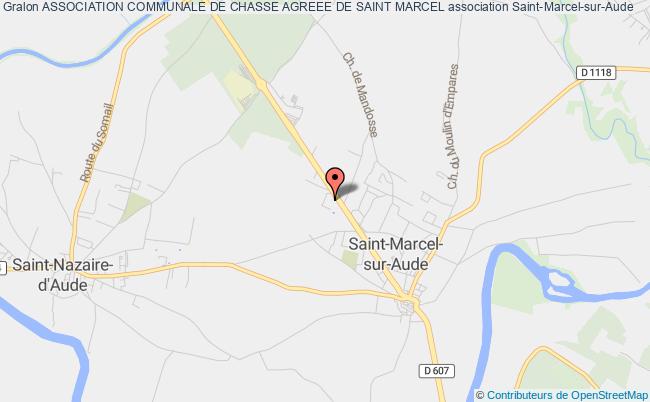 plan association Association Communale De Chasse Agreee De Saint Marcel Saint-Marcel-sur-Aude