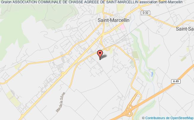 plan association Association Communale De Chasse Agreee De Saint-marcellin Saint-Marcellin