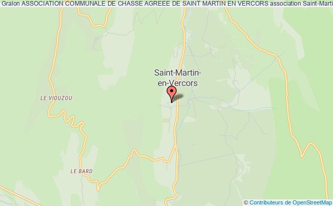 ASSOCIATION COMMUNALE DE CHASSE AGREEE DE SAINT MARTIN EN VERCORS