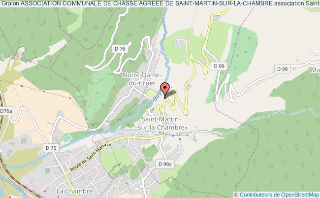 ASSOCIATION COMMUNALE DE CHASSE AGREEE DE SAINT-MARTIN-SUR-LA-CHAMBRE