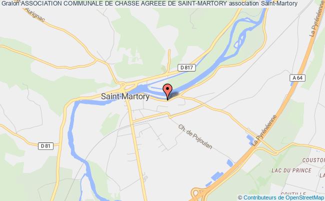 plan association Association Communale De Chasse Agreee De Saint-martory Saint-Martory