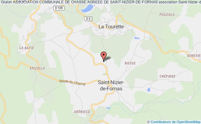 plan association Association Communale De Chasse Agreee De Saint-nizier-de-fornas Saint-Nizier-de-Fornas