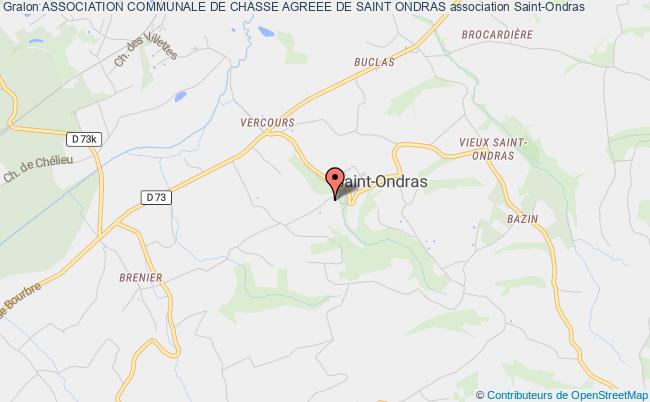 plan association Association Communale De Chasse Agreee De Saint Ondras Saint-Ondras