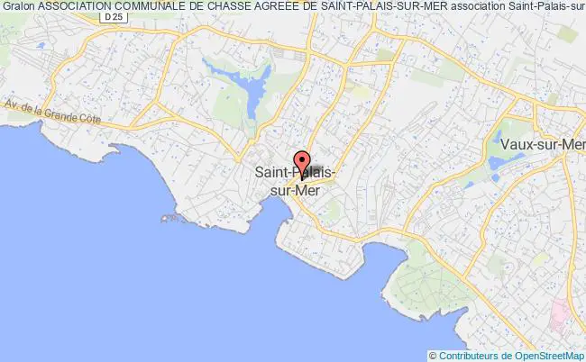 plan association Association Communale De Chasse Agreee De Saint-palais-sur-mer Saint-Palais-sur-Mer