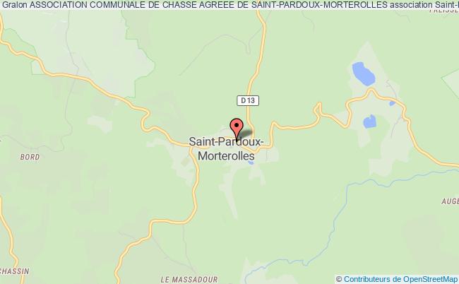 plan association Association Communale De Chasse Agreee De Saint-pardoux-morterolles Saint-Pardoux-Morterolles