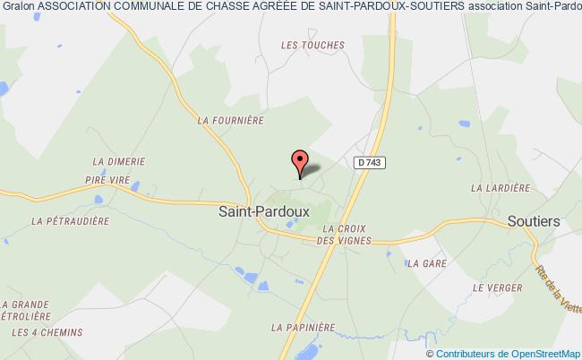 plan association Association Communale De Chasse AgrÉÉe De Saint-pardoux-soutiers Saint-Pardoux-Soutiers