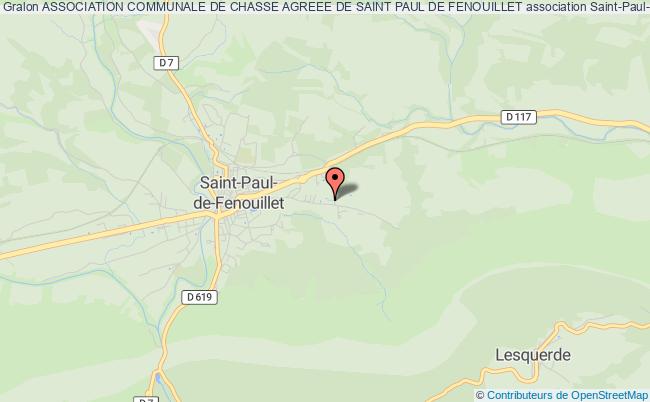 ASSOCIATION COMMUNALE DE CHASSE AGREEE DE SAINT PAUL DE FENOUILLET
