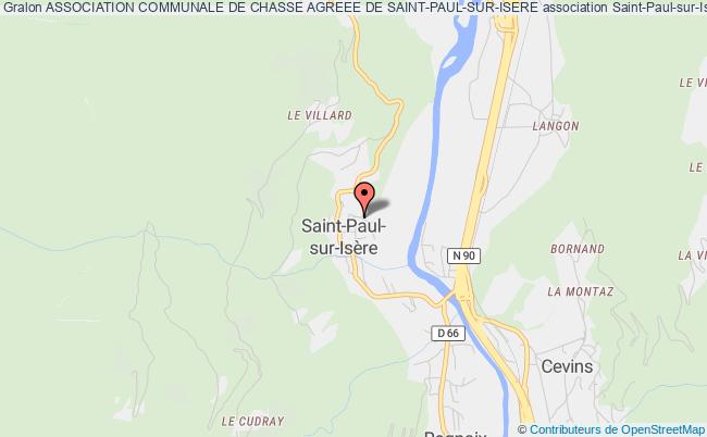 ASSOCIATION COMMUNALE DE CHASSE AGREEE DE SAINT-PAUL-SUR-ISERE