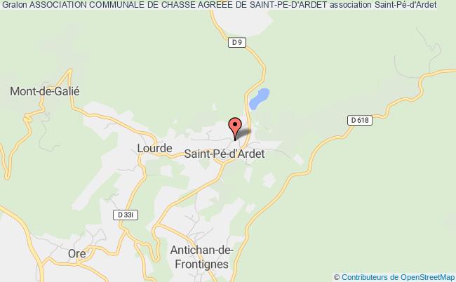 ASSOCIATION COMMUNALE DE CHASSE AGREEE DE SAINT-PE-D'ARDET
