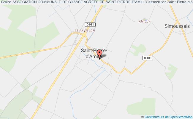 plan association Association Communale De Chasse Agreee De Saint-pierre-d'amilly Saint-Pierre-d'Amilly