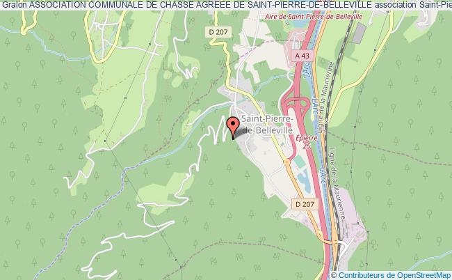 ASSOCIATION COMMUNALE DE CHASSE AGREEE DE SAINT-PIERRE-DE-BELLEVILLE