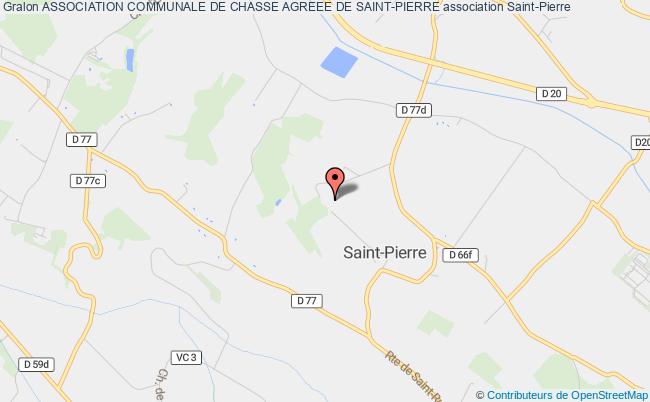 plan association Association Communale De Chasse Agreee De Saint-pierre Saint-Pierre